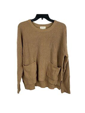Melloday Women Long Sleeve Pullover Knit Sweater Size M